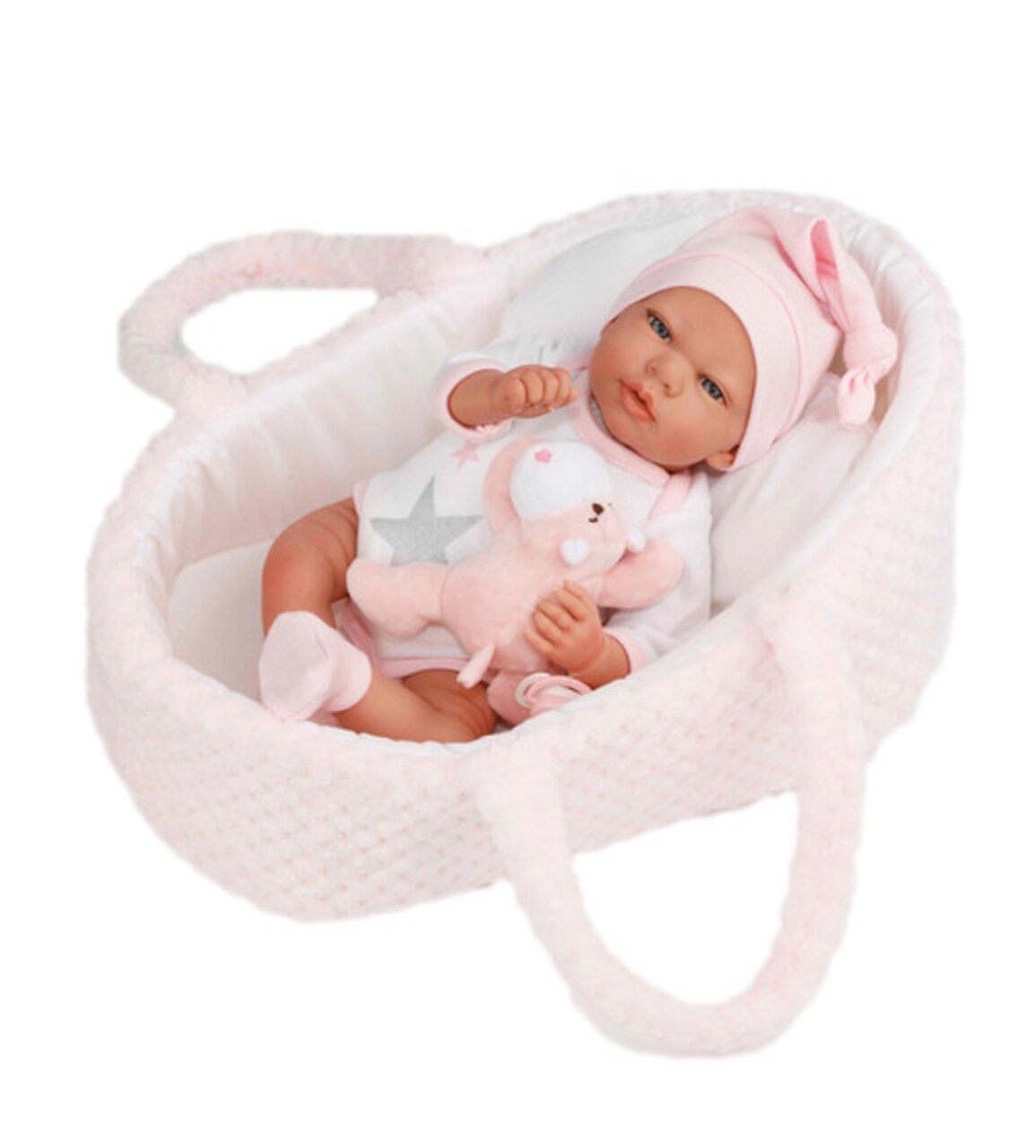 Ann Lauren Dolls - Reborn Baby Natalia - 16 Inch Heirloom Doll for Kids 3+